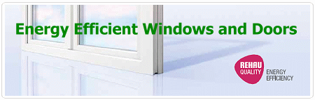 Click here for Rehau's Energy Efficient Windows and Doors